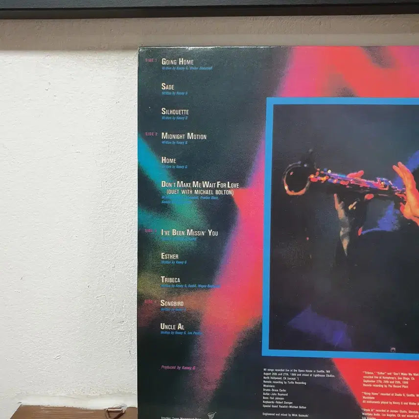[BUNJANG] Kenny G Live 1991 LP / 케니지 라이브 2 LP 1991 예음레코드