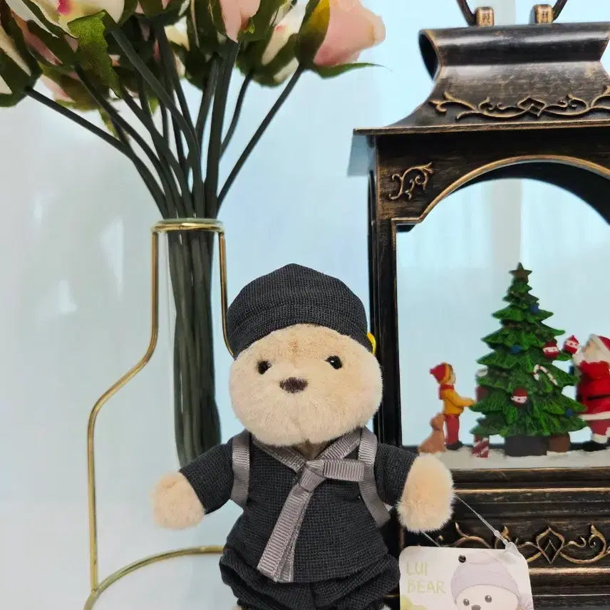 [BUNJANG] Louis Bear Bear Doll Keychain - Buddhist Monk Outfit / 루이베어 곰돌이 인형 키링 불교템 새상품