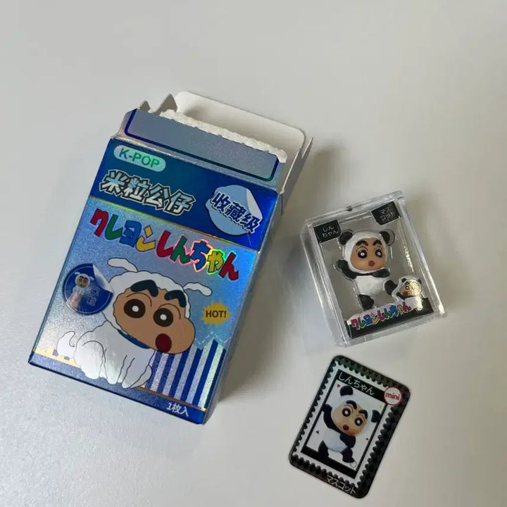 [BUNJANG] Crayon Shin-chan Panda Rice Ball Figure (Official Replica) / 짱구 쌀알 피규어 팬더 정품x