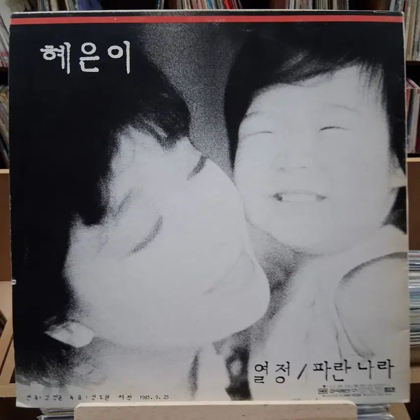 [BUNJANG] Hye Eun Yi Passion / Blue Land LP (Rare First Press) / 희귀 가요 초반 혜은이 열정 / 파란 나라 LP