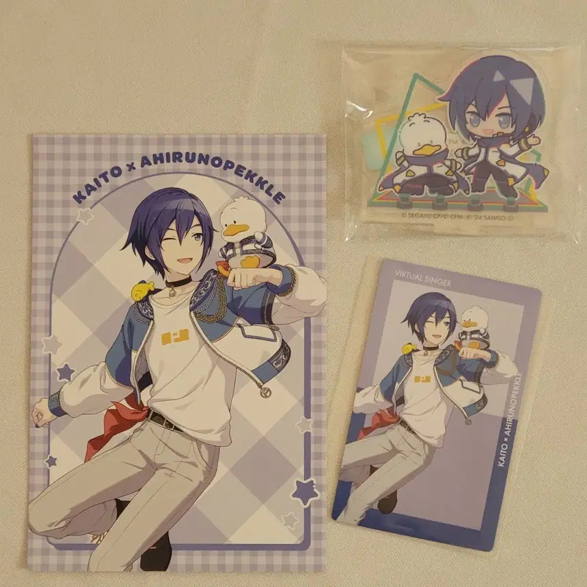 [BUNJANG] Project Sekai Sanrio Kaito Acrylic Stand, Postcard, Epica Card / 프로세카 산리오 카이토 아크릴, 엽서, 이픽카드