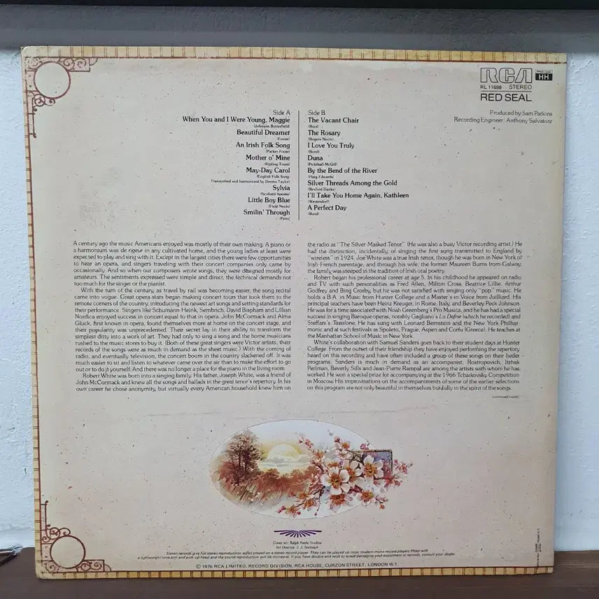 [BUNJANG] Robert White 1976 RCA Limited Edition UK Press &