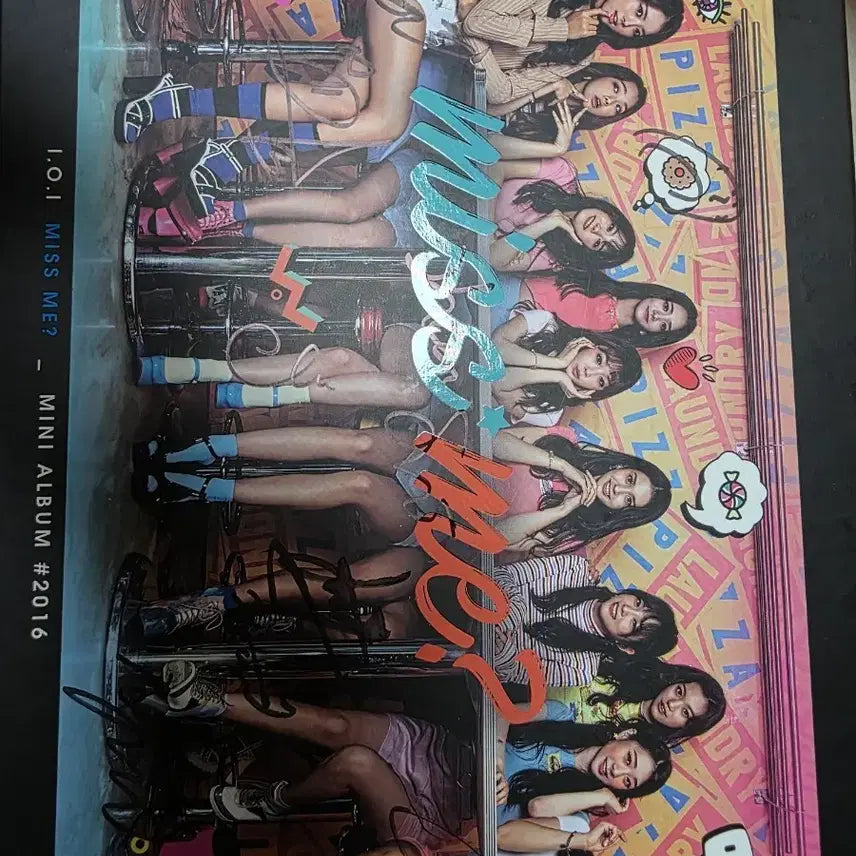 [BUNJANG] I.O.I Autographed Miss Me? Mini Album / ioi 아이오아이 싸인 앨범