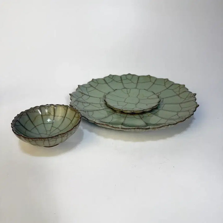 [BUNJANG] Celadon Vase / 관용 화형 잔잔대