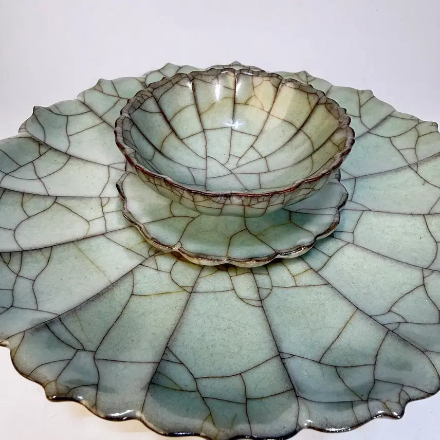 [BUNJANG] Celadon Vase / 관용 화형 잔잔대