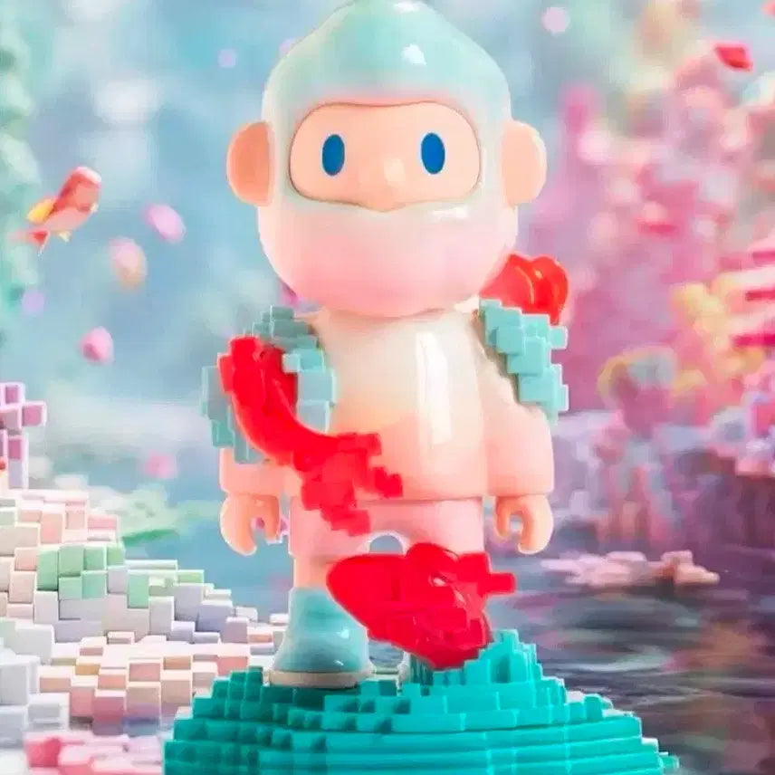 [BUNJANG] Farmer Bob Pixel Figure / 파머밥 픽셀