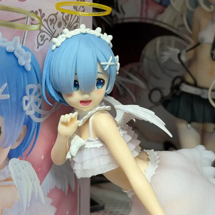 [BUNJANG] Re:Zero Rem Pretty Angel Figure / 리제로 렘 프리티엔젤 천사 피규어