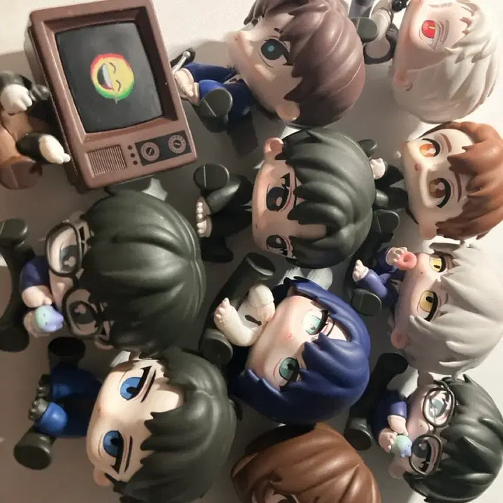 [BUNJANG] Monogatari Series All Sit Figures Bundle Set (11 figures) / 일괄무배) 괴담출근 모두앉아 피규어 11개