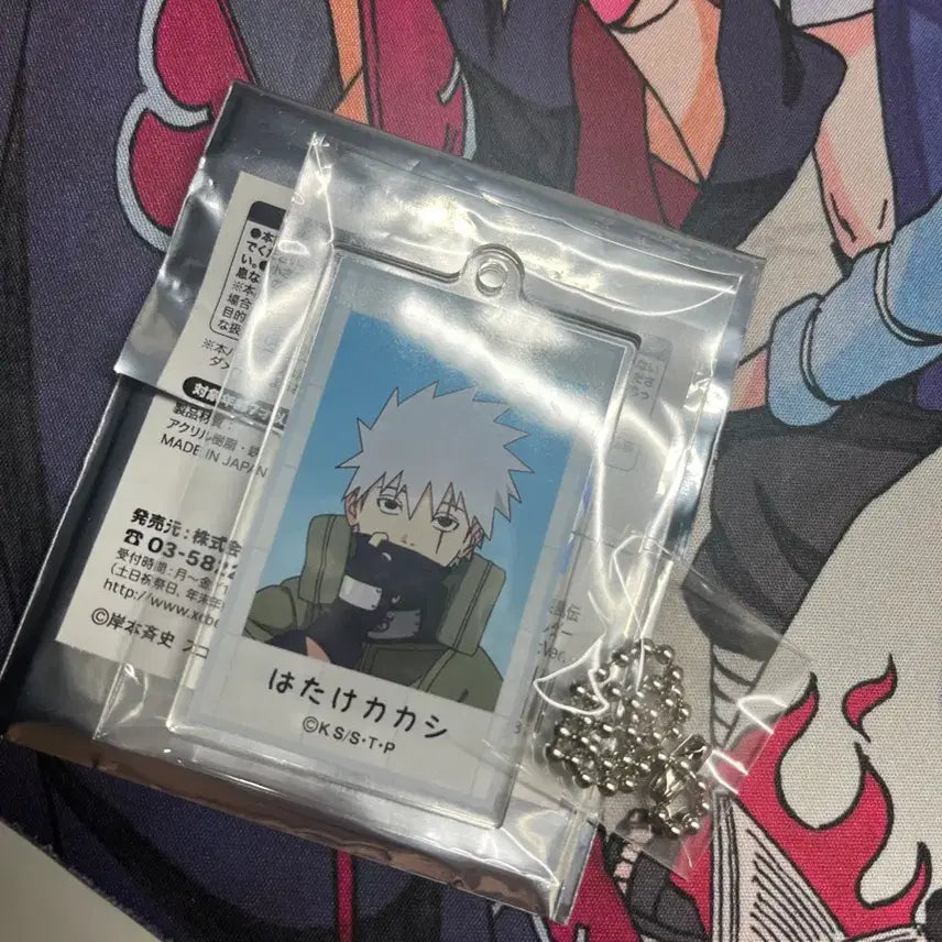 [BUNJANG] Naruto Shippuden Kakashi Acrylic Keychain (Miniature Ver.) / 나루토 작아져버렸다 질풍전 카카시 아크릴 키링 증명사진 ver 판매 양도