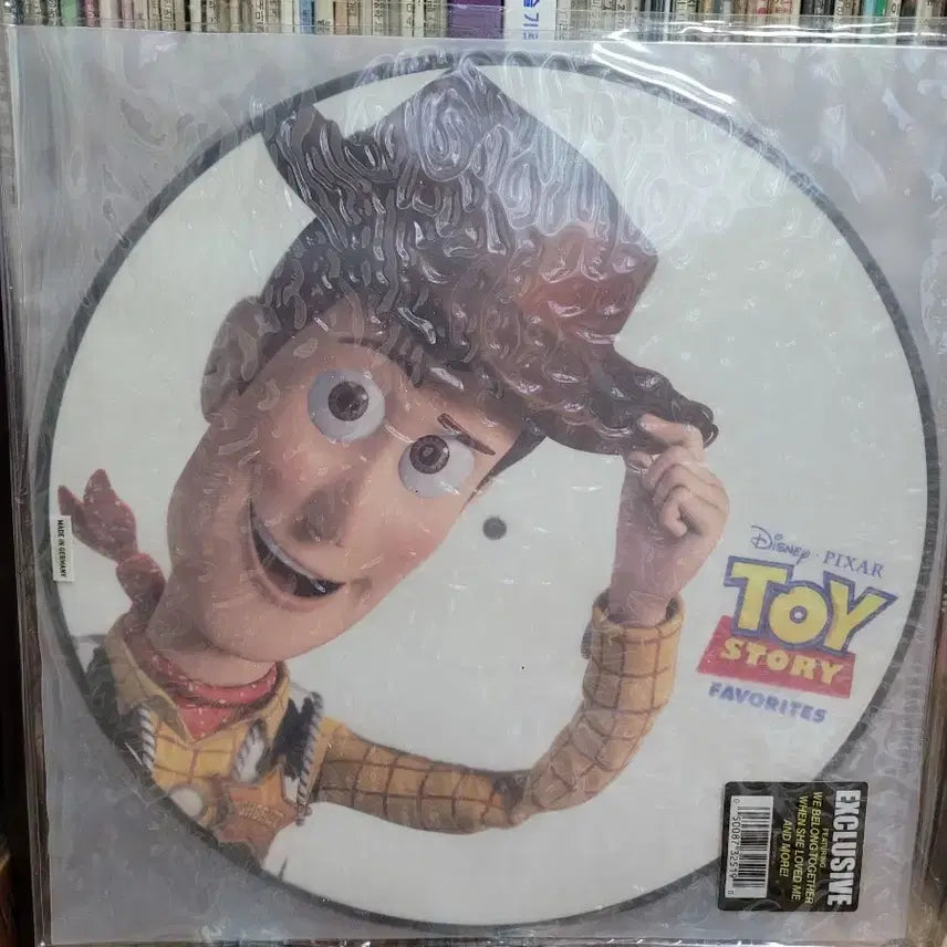 [BUNJANG] Disney Pixar Toy Story Picture LP Vinyl Woody Buzz / 토이 스토리 픽처 LP 바이닐 우디 버즈 그림반