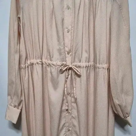 [BUNJANG] Unanswered Mystery Shirtdress Beige / 언앤서드미스터리 셔츠 원피스 베이지 55