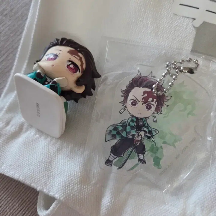 [BUNJANG] Demon Slayer Tanjiro Keychain Figure / 귀멸의 칼날 탄지로 키링.피규어