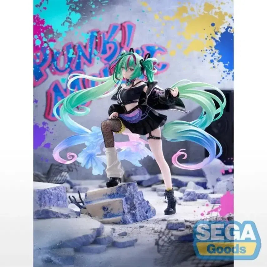[BUNJANG] Sega Figure-rise Hatsune Miku Figure / 택포 3.1) 세가 피규어리즘 펑크 하츠네 미쿠 피규어
