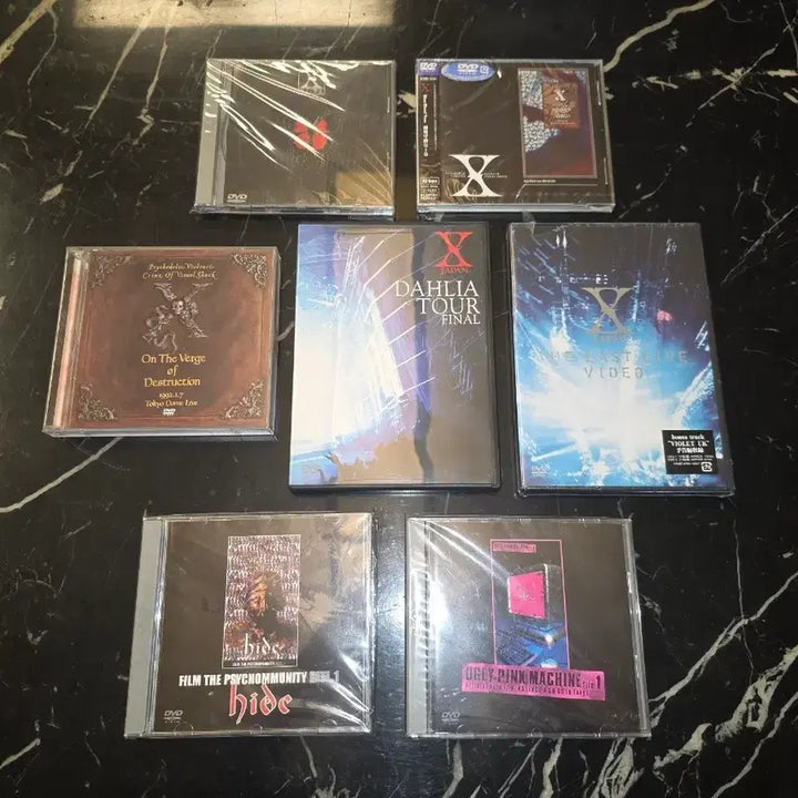 [BUNJANG] X Japan Hide Yoshiki CD DVD VHS Collection / X-JAPAN hide CD 및 DVD, VHS 컬렉션 다수 판매합니다.