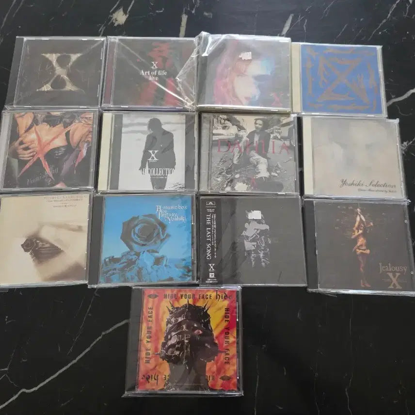 [BUNJANG] X Japan Hide Yoshiki CD DVD VHS Collection / X-JAPAN hide CD 및 DVD, VHS 컬렉션 다수 판매합니다.