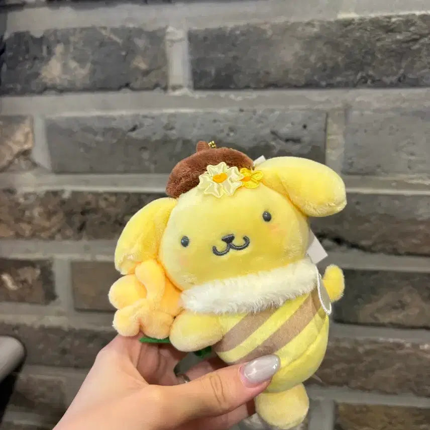 [BUNJANG] Sanrio Pompompurin Bee Mascot Doll / 산리오 폼폼푸린 꿀벌 마스코트