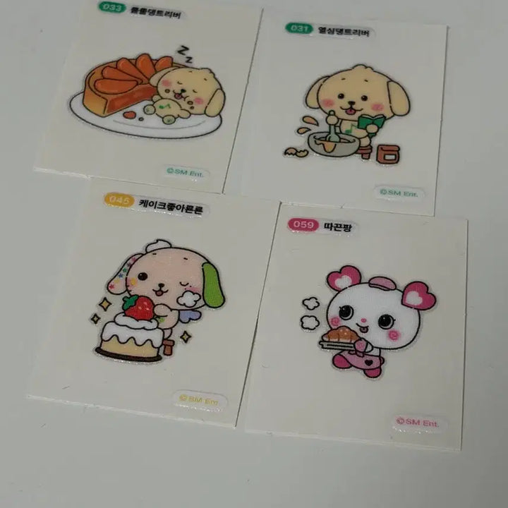 [BUNJANG] Wish Bakery Bubbly Cat Sticker Set / 위시베이커리 띠부띠부씰 버블냥 팡이 룐룐 댕트리버
