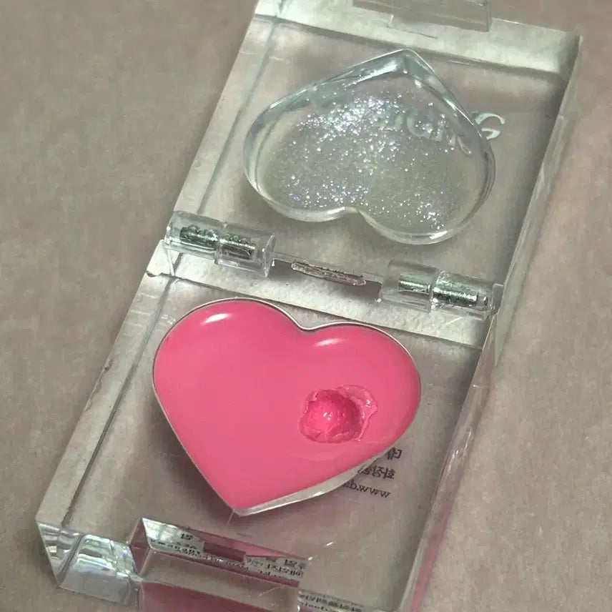 [BUNJANG] Dasique Dual Color Balm Heart Pop / 데이지크 듀얼 컬러밤 하트팝 (1번 사용)