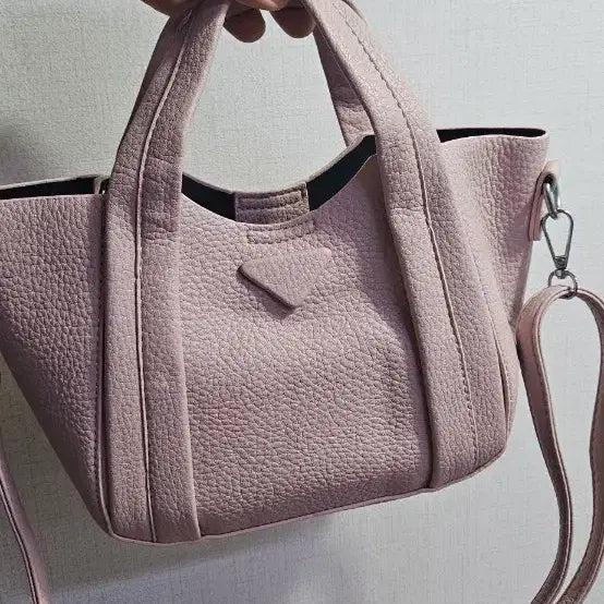 [BUNJANG] Genuine Leather Tote Bag/Crossbody Shoulder Bag Set / 가죽 토트백/크로스백 숄더백일괄
