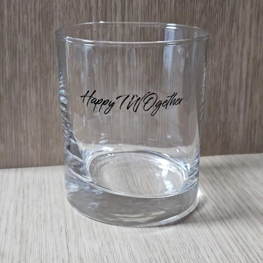 [BUNJANG] Bieon Happy Together Glass Tumbler / 비온 해피투게더 온더락잔 유리컵