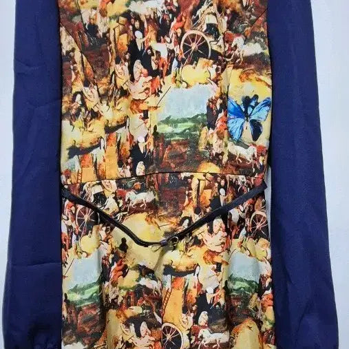 [BUNJANG] Vintage Printed Midi Dress / 빈티지 프린팅 원피스 44