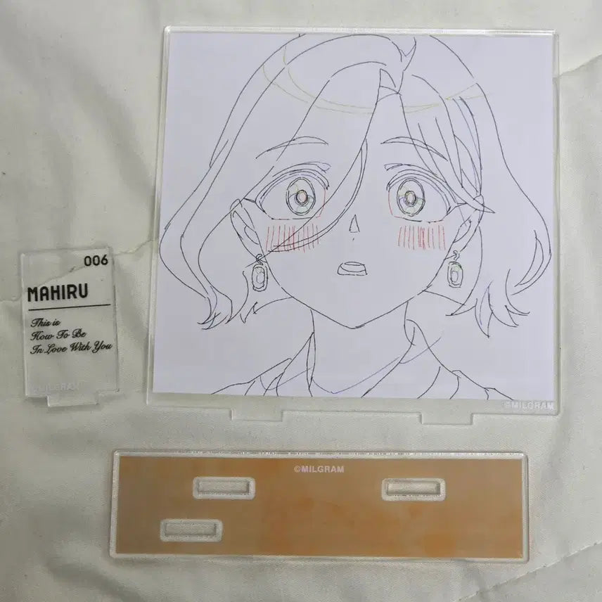 [BUNJANG] MILGRAM Shiina Mahiru Acrylic Stand / MILGRAM 밀그램 시이나 마히루 아크릴 스탠드