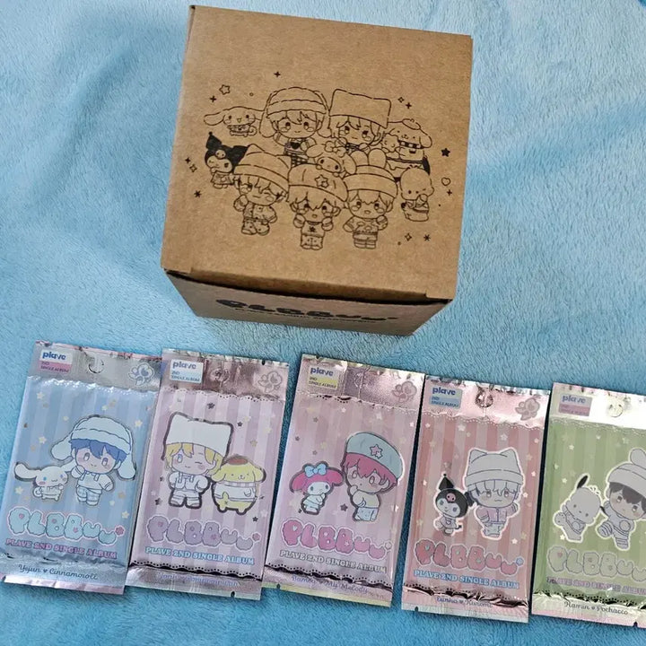 [BUNJANG] Plpl Cushion 5 Type Set (Sealed) + Cereal Bowl + Photocard Album / 원가양도) 플뿌쿠션 5종 세트(미개봉) + 씨리얼볼 + 포카앨범
