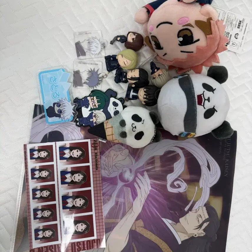 [BUNJANG] Jujutsu Kaisen Merchandise Bundle Set (Geto, Panda, Gojo, Megumi) / [일괄] 주술회전 굿즈 일괄판매합니다 (게토,판다,고죠,메구미)