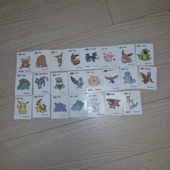 [BUNJANG] Pokemon Stickers Bundle Set / 포켓몬 띠부씰 일괄 판매