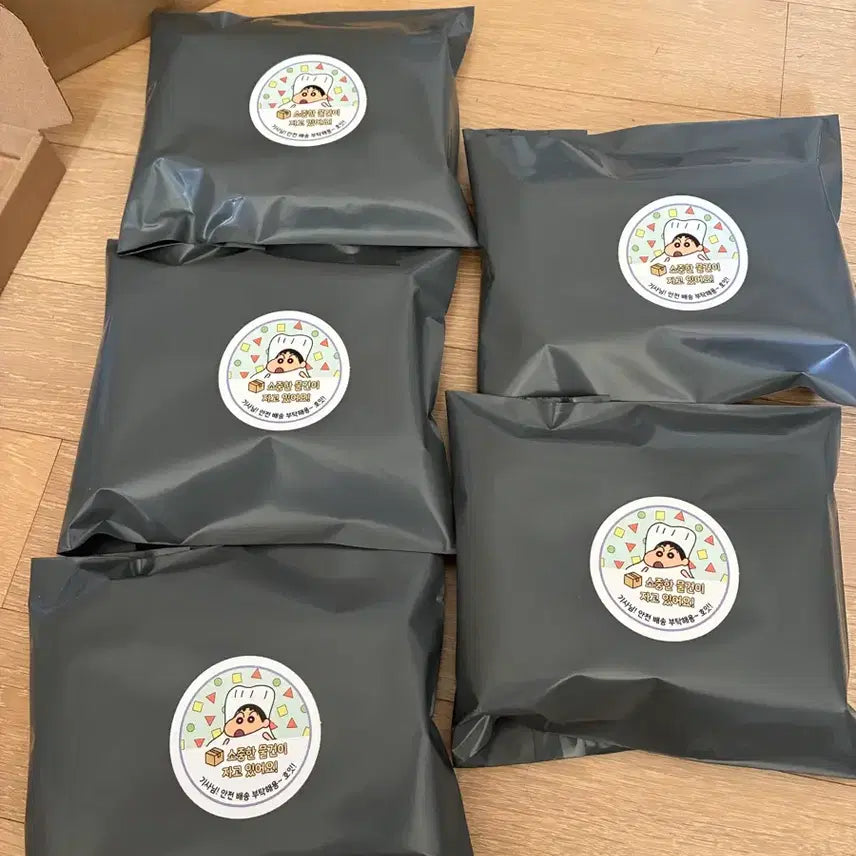 [BUNJANG] Jjangmal Shipping Sticker Set (10 pcs) / 짱말 배송스티커