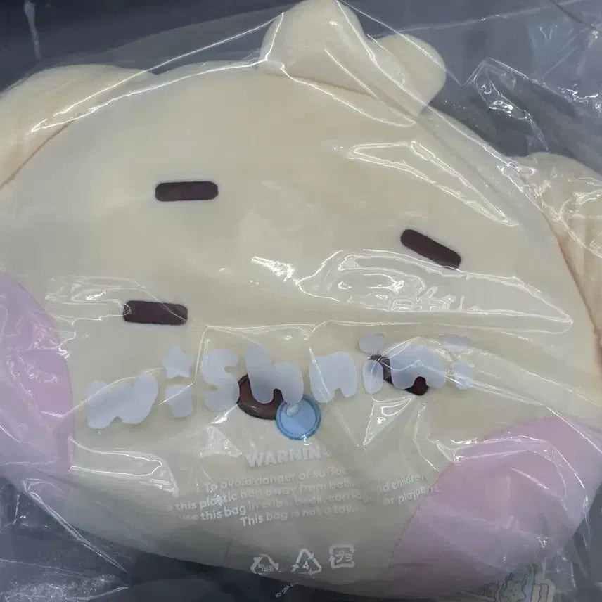[BUNJANG] NCT WISH Line Friends Wishnini Jaehee Medium Plush Cushion / NCT WISH 엔시티위시 라인프렌즈 위시니니 재희 댕트리니 중형 쿠션