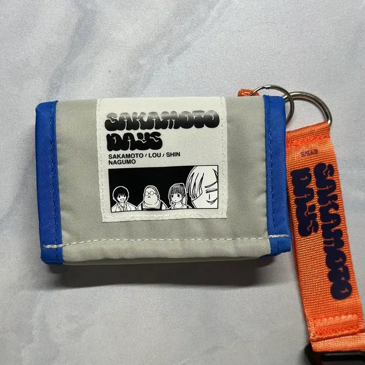 [BUNJANG] Sakamoto Days Jump Shop Limited Edition Mini Wallet &amp; Carabiner Strap Nagumo Shin / 사카모토데이즈 점프샵 한정 공식 미니 지갑 &amp; 카라비너 스트랩 나구모 신
