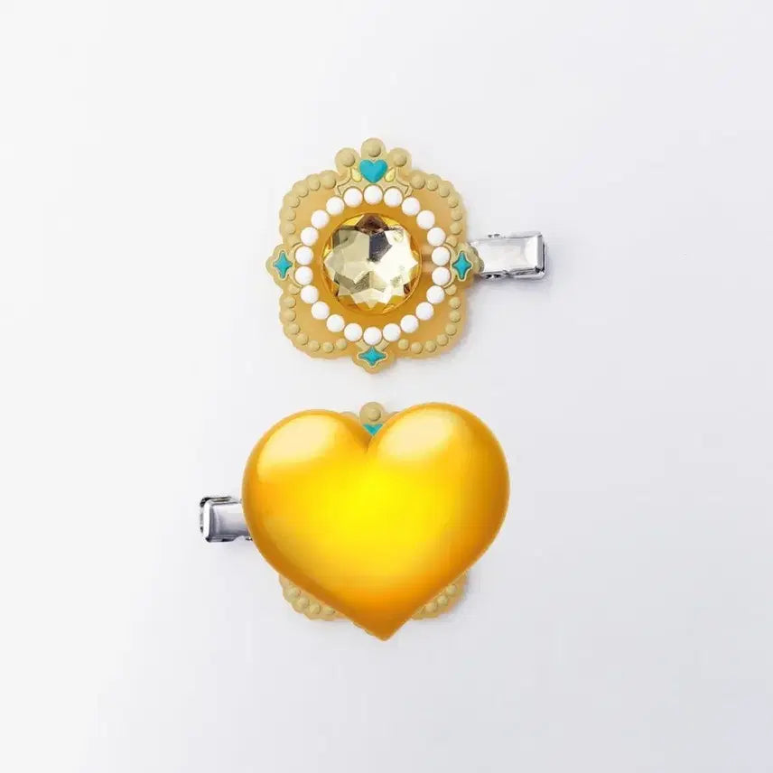 [BUNJANG] Ensemble Stars! Rei &amp; Kaito 10th Anniversary Spear Ring Hair Clip Bundle Set / 앙스타 레이 에이치 10주년 스피어링 헤어클립 머리핀 전시회 굿즈 소분