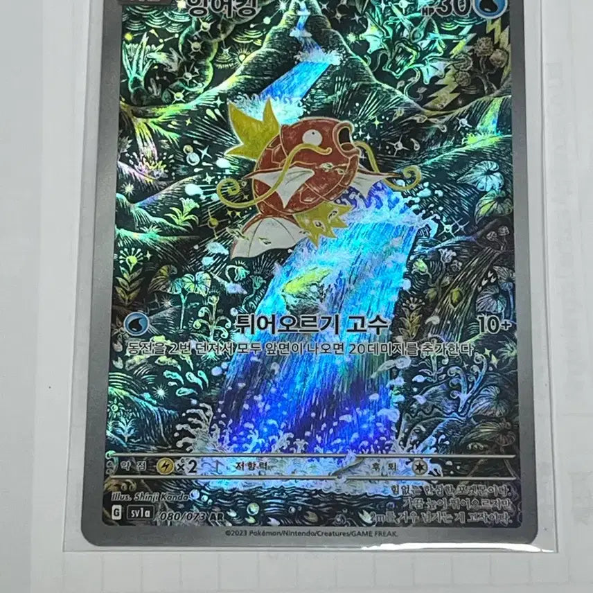 [BUNJANG] Pokemon Card Magikarp AR Dubugul AR (Kanda Shinji Illustration) / 포켓몬카드 잉어킹 두빅굴 ar 신지칸다