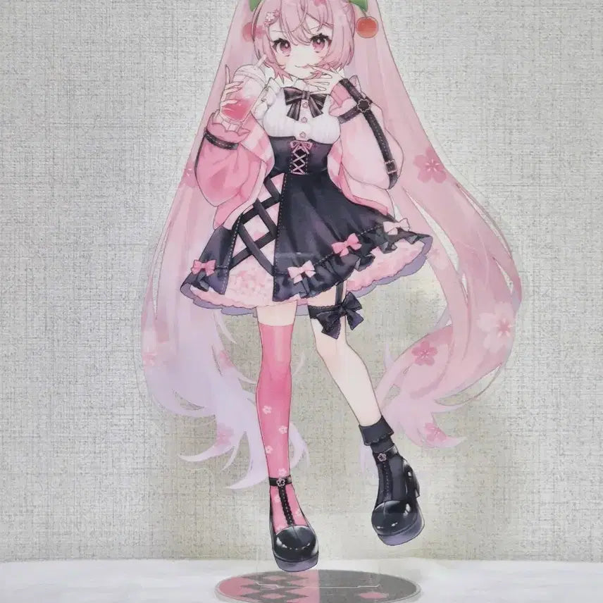[BUNJANG] Vocaloid Sakura Miku Large Acrylic Stand / 사쿠라 미쿠 서브컬쳐 쿠지 a상 아크릴 스탠드