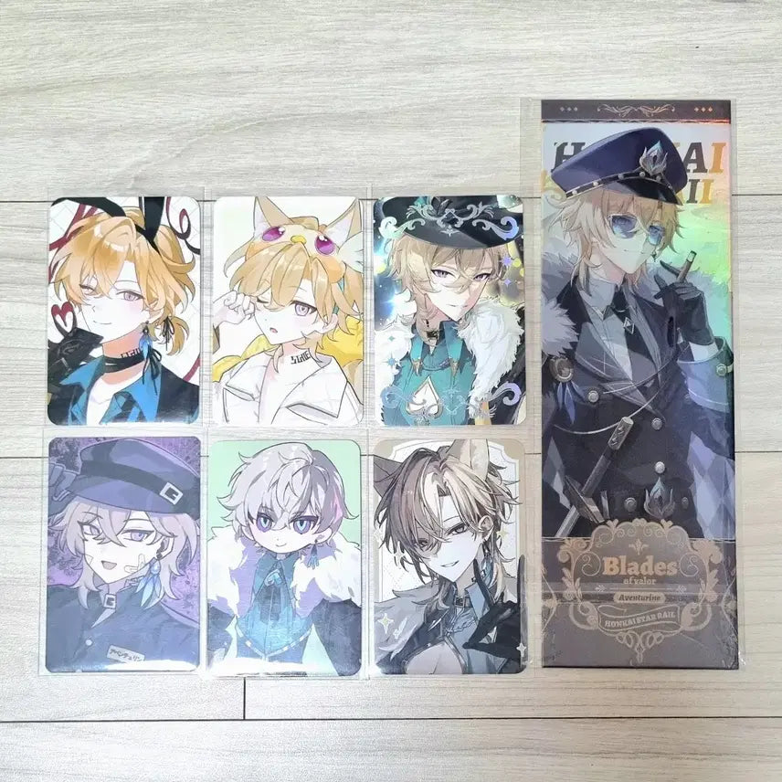 [BUNJANG] Honkai: Star Rail Aventurine Unofficial Photocard Ticket Set / [개별] 스타레일 어벤츄린 비공식 포토카드 티켓