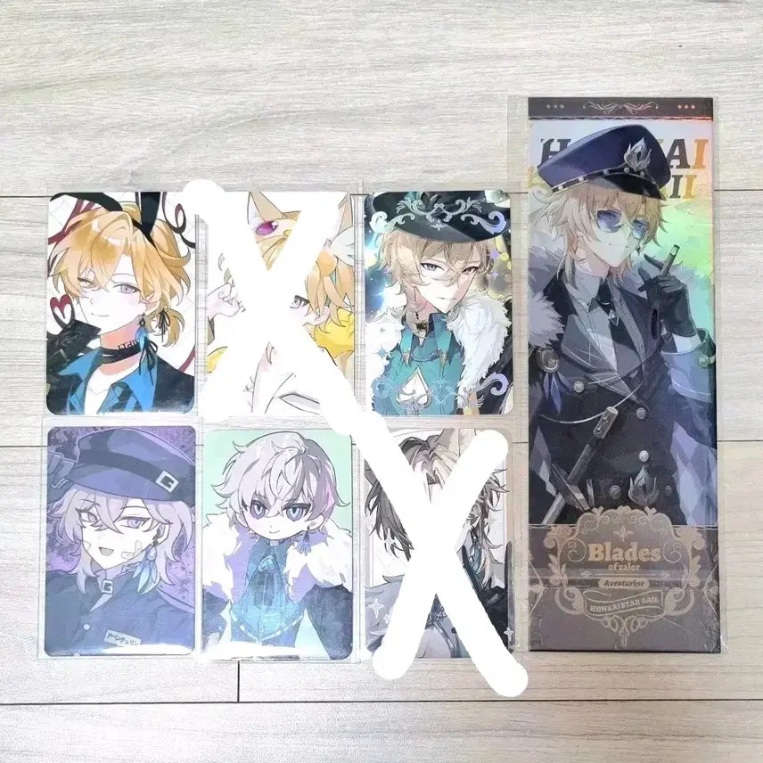 [BUNJANG] Honkai: Star Rail Aventurine Unofficial Photocard Ticket Set / [개별] 스타레일 어벤츄린 비공식 포토카드 티켓