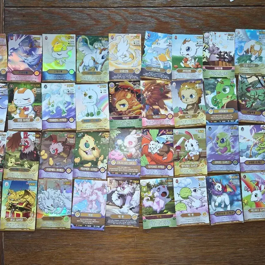 [BUNJANG] Dragon Village Card Collection (427 Cards, No Duplicates, Bundle Set) / 드래곤빌리지 드빌 카드 427장 노중복 일괄