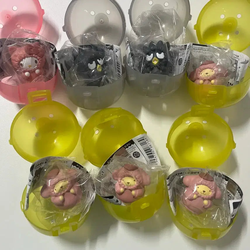 [BUNJANG] Sanrio Hood Gacha Figures / (새상품)산리오 후드가챠 피규어