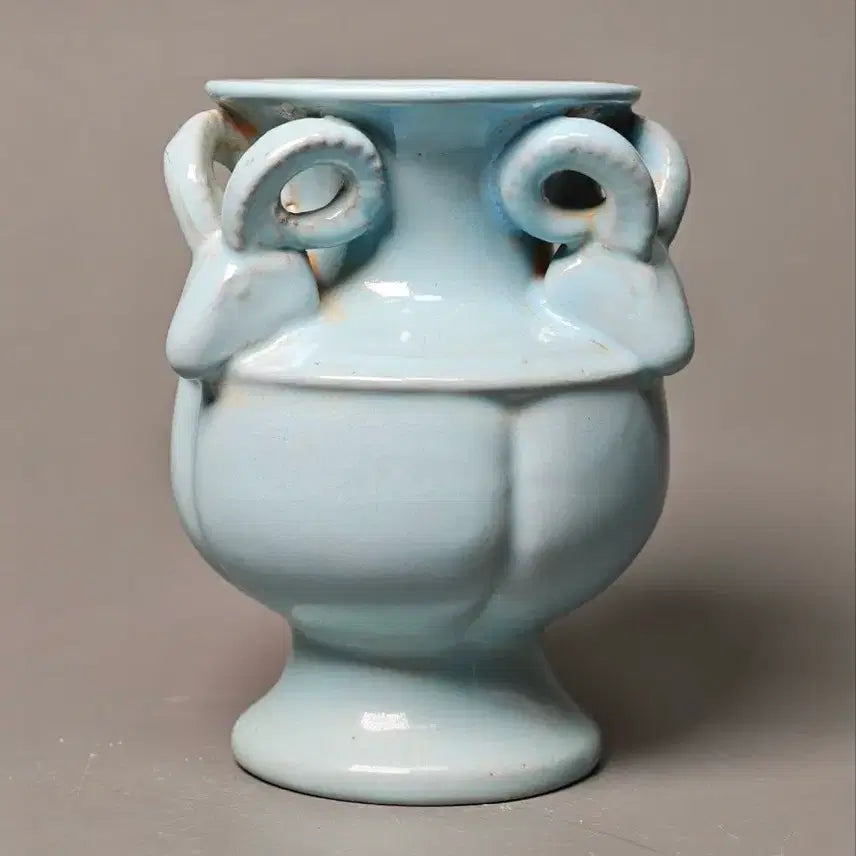 [BUNJANG] Silla Dynasty Celadon Vase / 송 여요 청자 삼양이병 중국도자기 골동품 고미술품 수집품