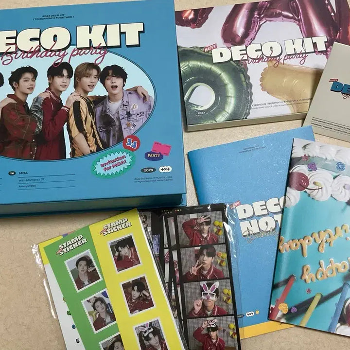 [BUNJANG] TXT 2023 Birthday Party Deco Kit / 투모로우바이투게더 데코키트 2023 생일파티