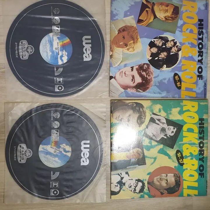 [BUNJANG] Rock and Roll LP Records (2x Records) / 록앤롤 LP음반 2장