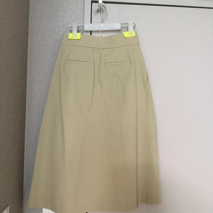 [BUNJANG] Ore Cotton Midi Skirt Beige / ore 면 미디 스커트 베이지