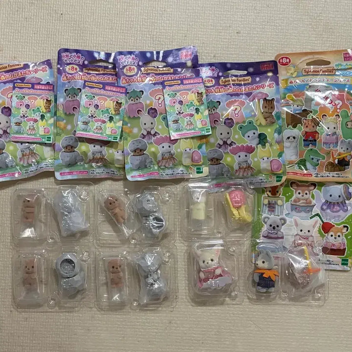 [BUNJANG] Sylvanian Families Blind Bag Figures (Forest, Adventure, Tea Time) / 돌바니안 실바니안 블라인드팩 아기요정의 숲, 어드벤처, 티타임