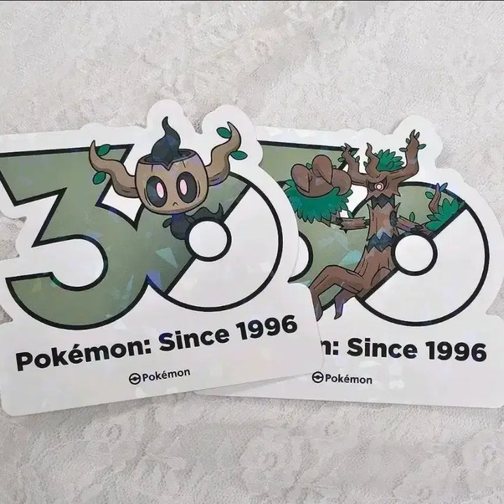 [BUNJANG] Pokemon 30th Anniversary Logo Sticker Bundle Set / 일괄) 포켓몬 30주년 로고 스티커 나목령 대로트