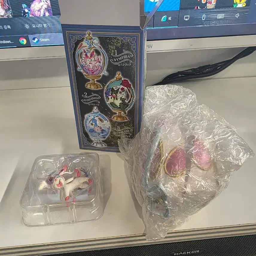 [BUNJANG] Pokemon Sylveon Figure Set / 포켓몬스터 님피아 피규어 세트(가격 협상 가능)
