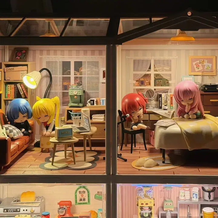 [BUNJANG] Bocchi the Rock! Shoulder Hugger Capsule Gacha Figure Full Set (Sealed, Bundle) / (미개봉,일괄)2세트 한정 봇치 더 록 피규어 어깨 쿵 꾸벅꾸벅 캡슐 가챠 정품