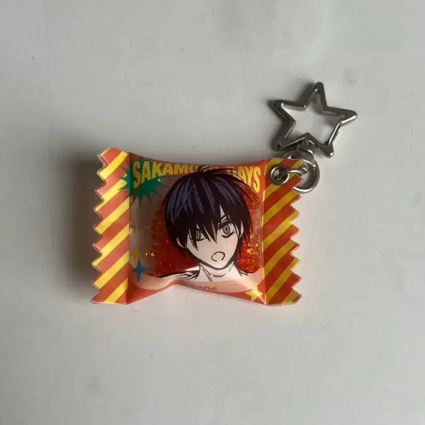 [BUNJANG] Sakamoza Days Yotsumura Amane Shaka Shaka Keyring / 사카모토데이즈 요츠무라 아마네 샤카샤카 키링 양도