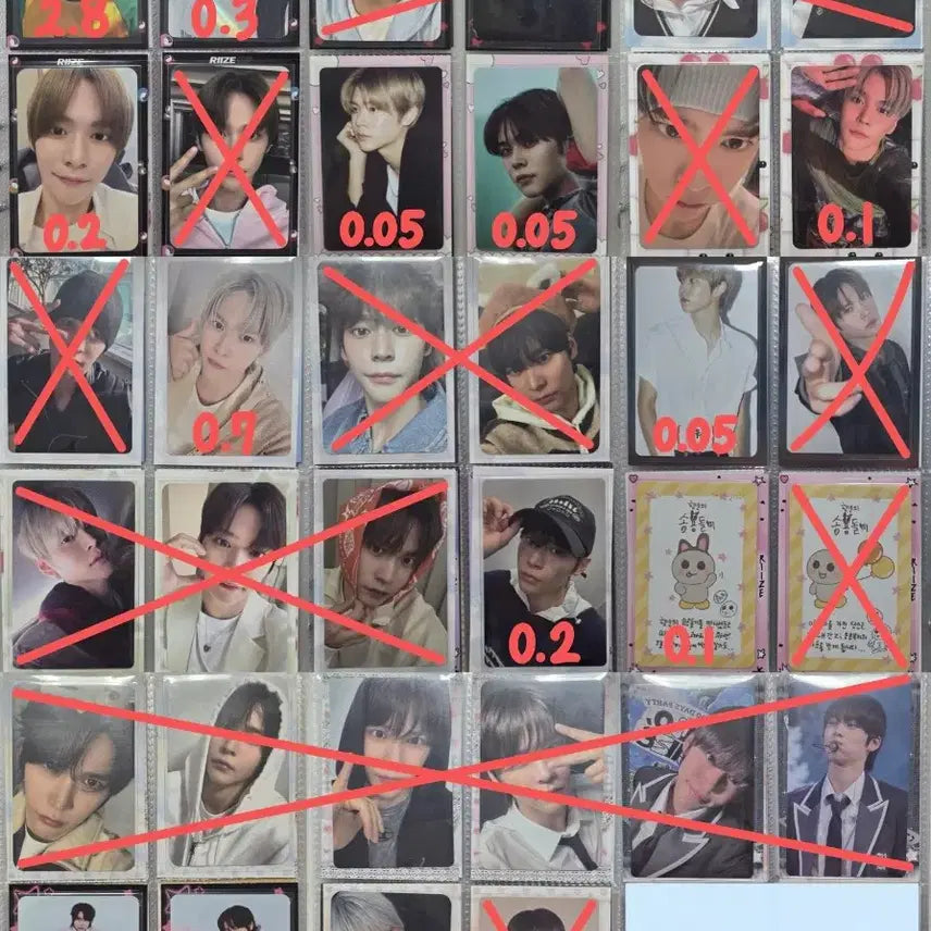 [BUNJANG] RIIZE Shotaro Eunseok Sungchan Wonbin Sohye Anton Photocard / 라이즈 쇼타로 은석 성찬 원빈 소희 앤톤 포카 양도