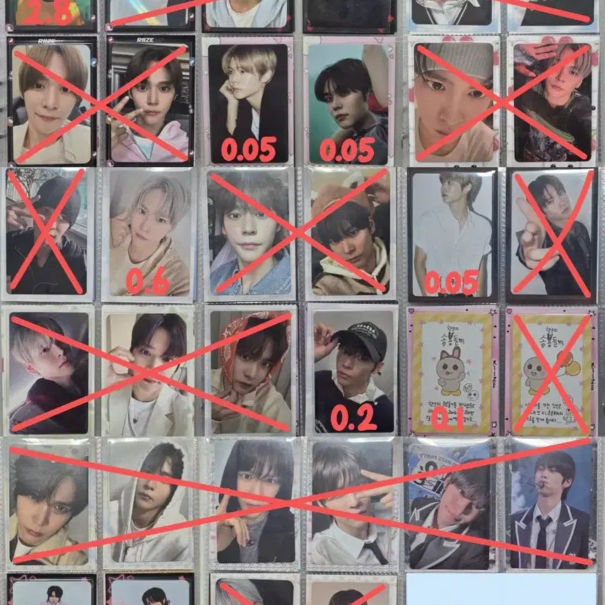 [BUNJANG] RIIZE Shotaro Eunseok Sungchan Wonbin Sohye Anton Photocard / 라이즈 쇼타로 은석 성찬 원빈 소희 앤톤 포카 양도